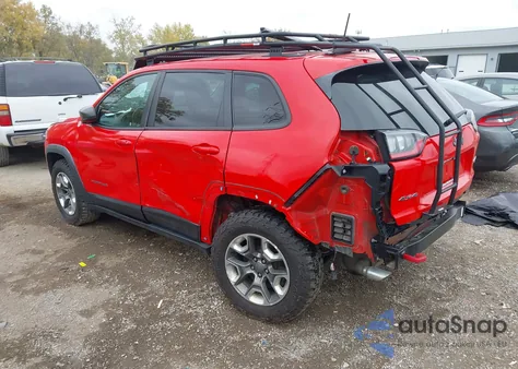 2019 Jeep Cherokee Trailhawk 4X4 из США, поврежденный, VIN 1C4PJMBX5KD315319